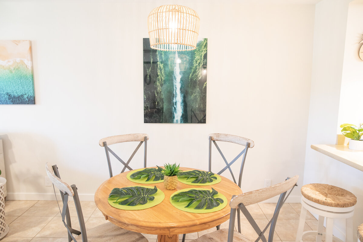 Maui Real Estate Photography - dining room