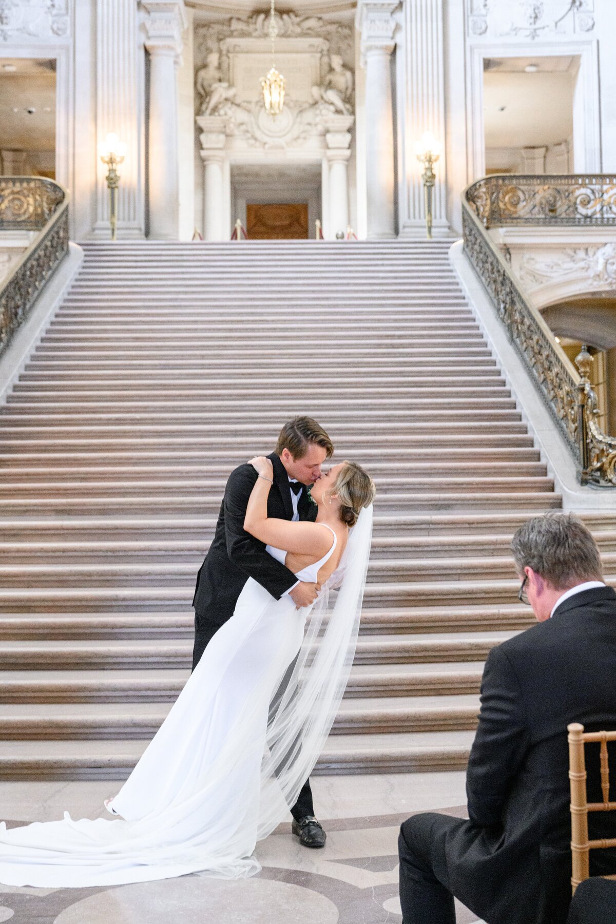 San Francisco Hall City Hall + Destination Wedding Photographer 067