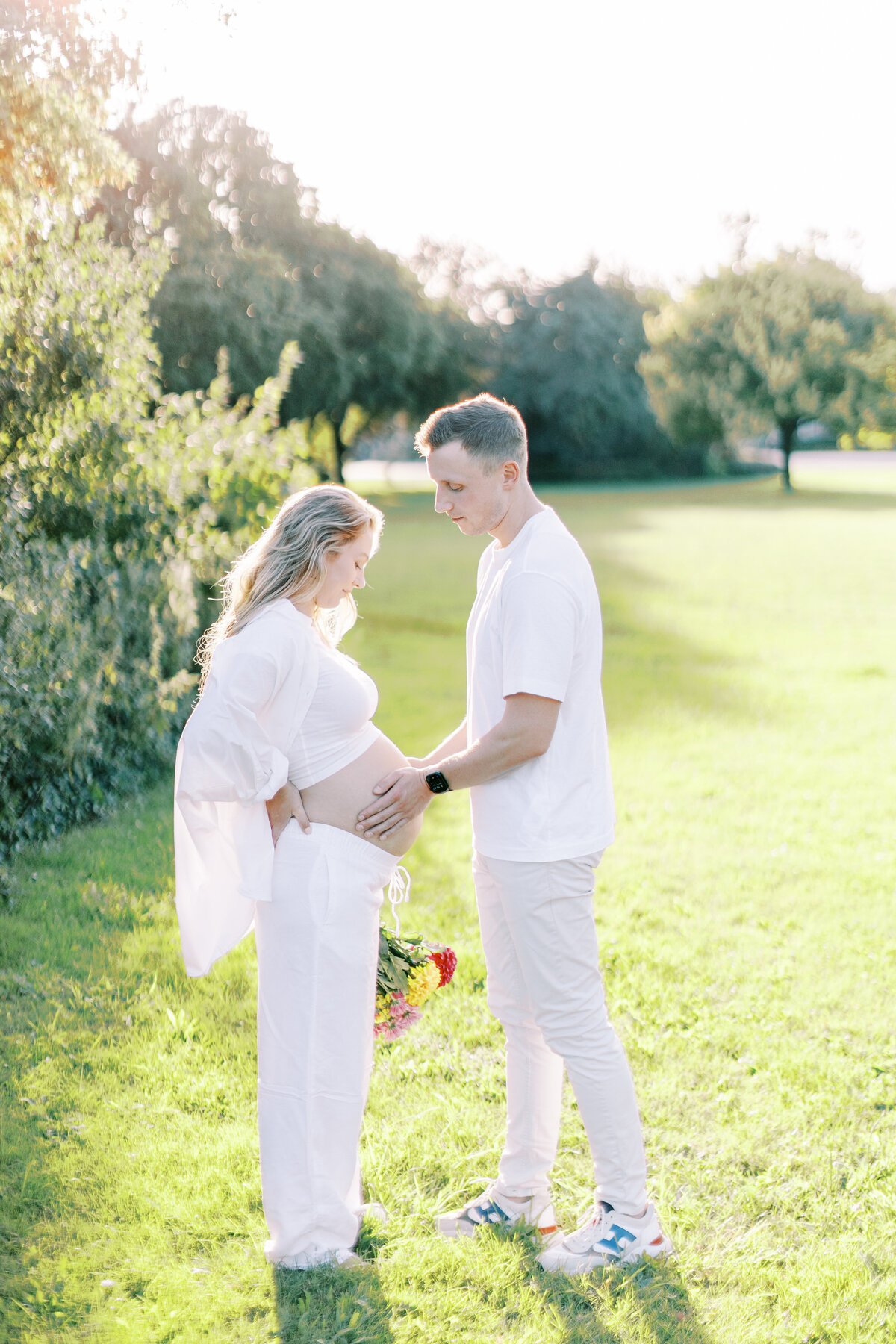 Lotje & Stef - Laura de Roeck Photography-91 Zwangerschapsshoot Pregnancy Shoot