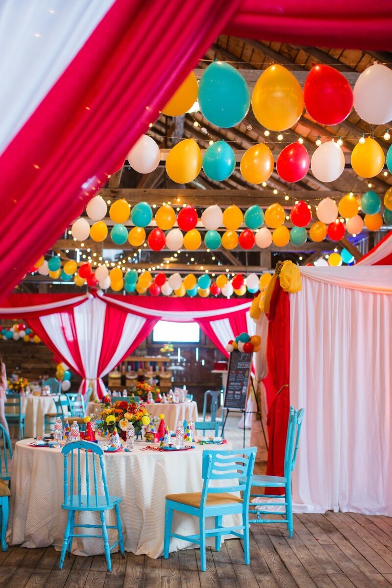 Circus Themed 1st Birthday Indianapolis Party Planner_0090
