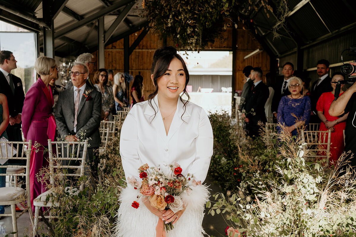 Luxury Floral Meadow Wedding at the Giraffe Shed (18)
