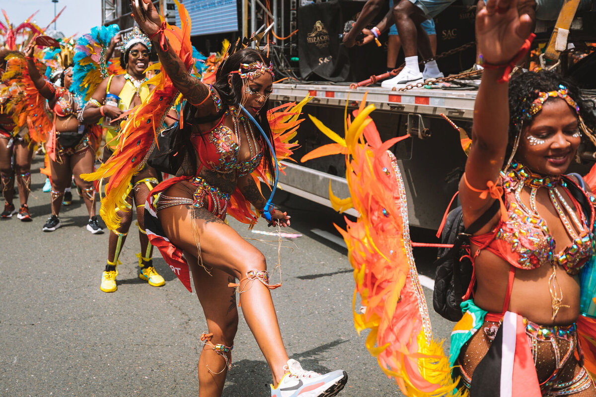 Photos of Masqueraders from Toronto Carnival 2023 - Sunlime Mas Band - Medium Band of The Year 2023-098