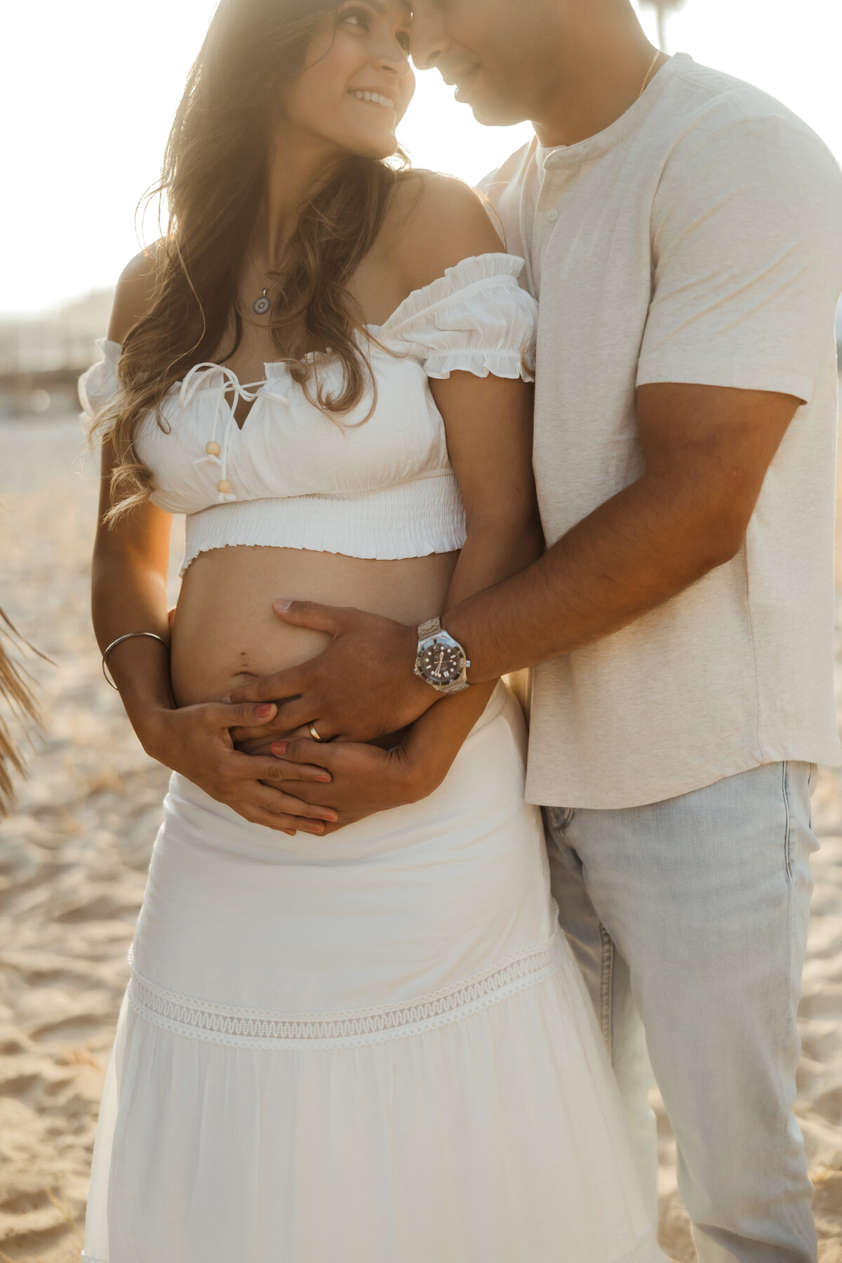 Santa Monica Beach Maternity Photography 11