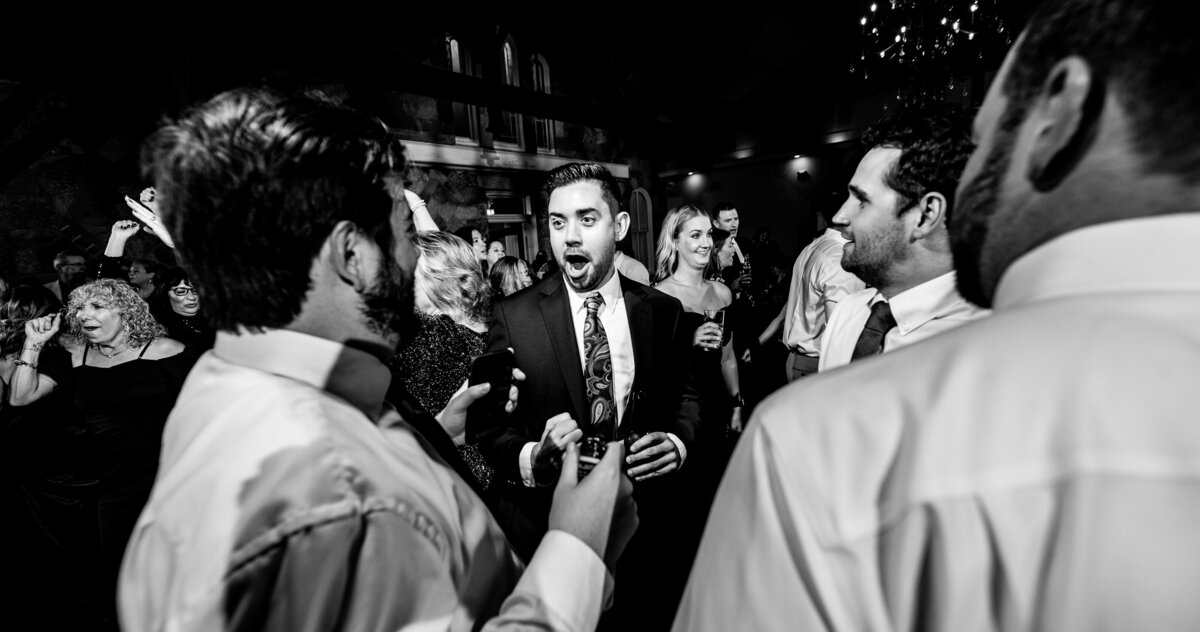 Loch Aerie Mansion wedding photography  reception