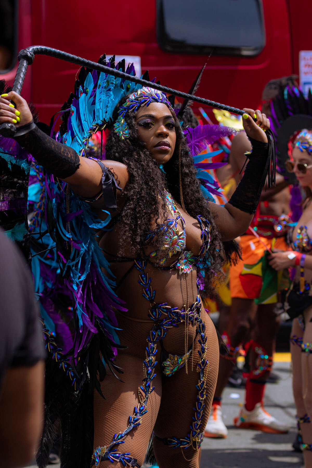 Photos of Masqueraders from Toronto Carnival 2023 - Sunlime Mas Band - Medium Band of The Year 2023-144