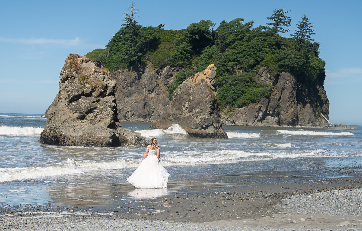 Olympic National Park Ruby Beach Wedding and Elopement Photographer Washington State