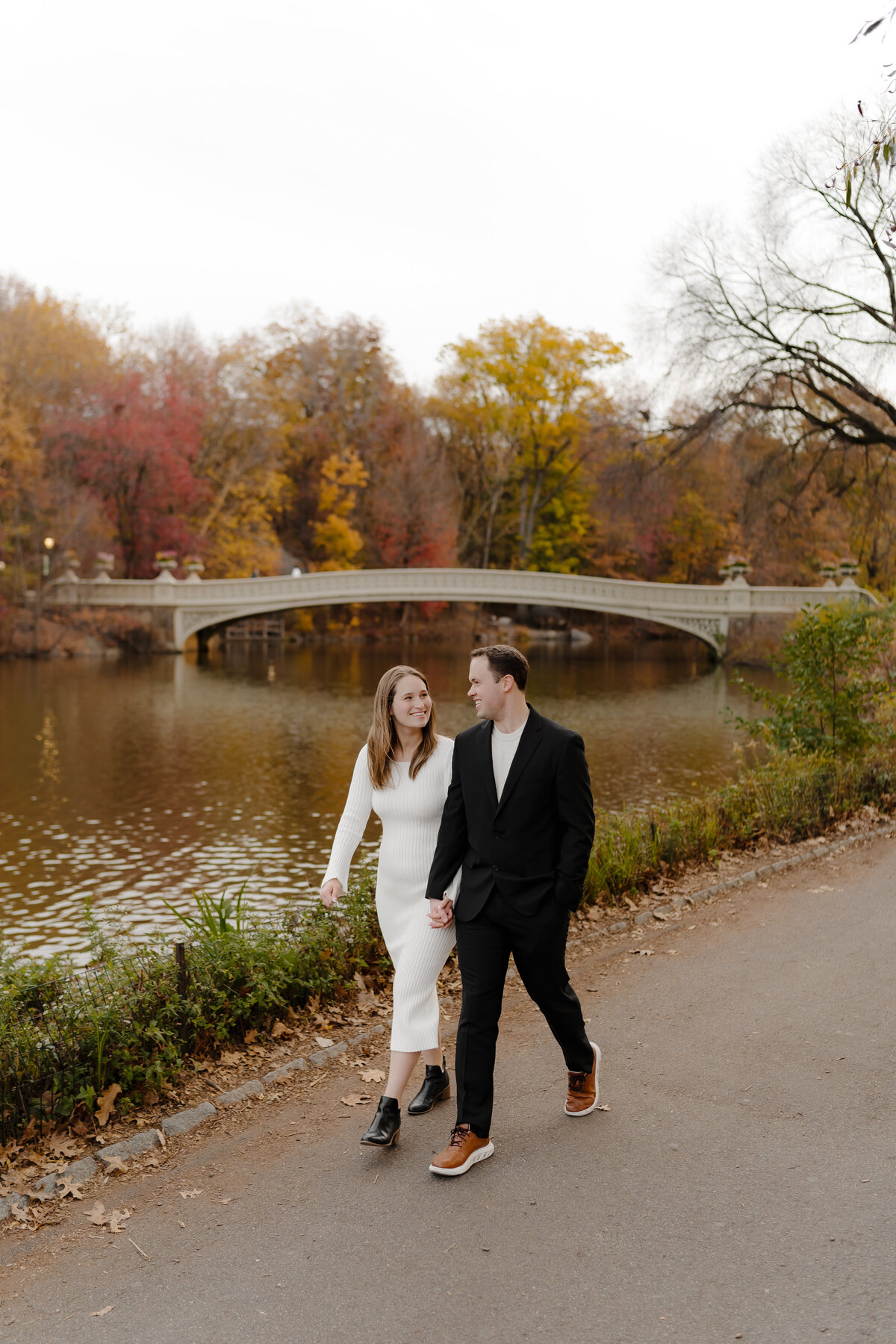 Central Park Engagement Photos 12