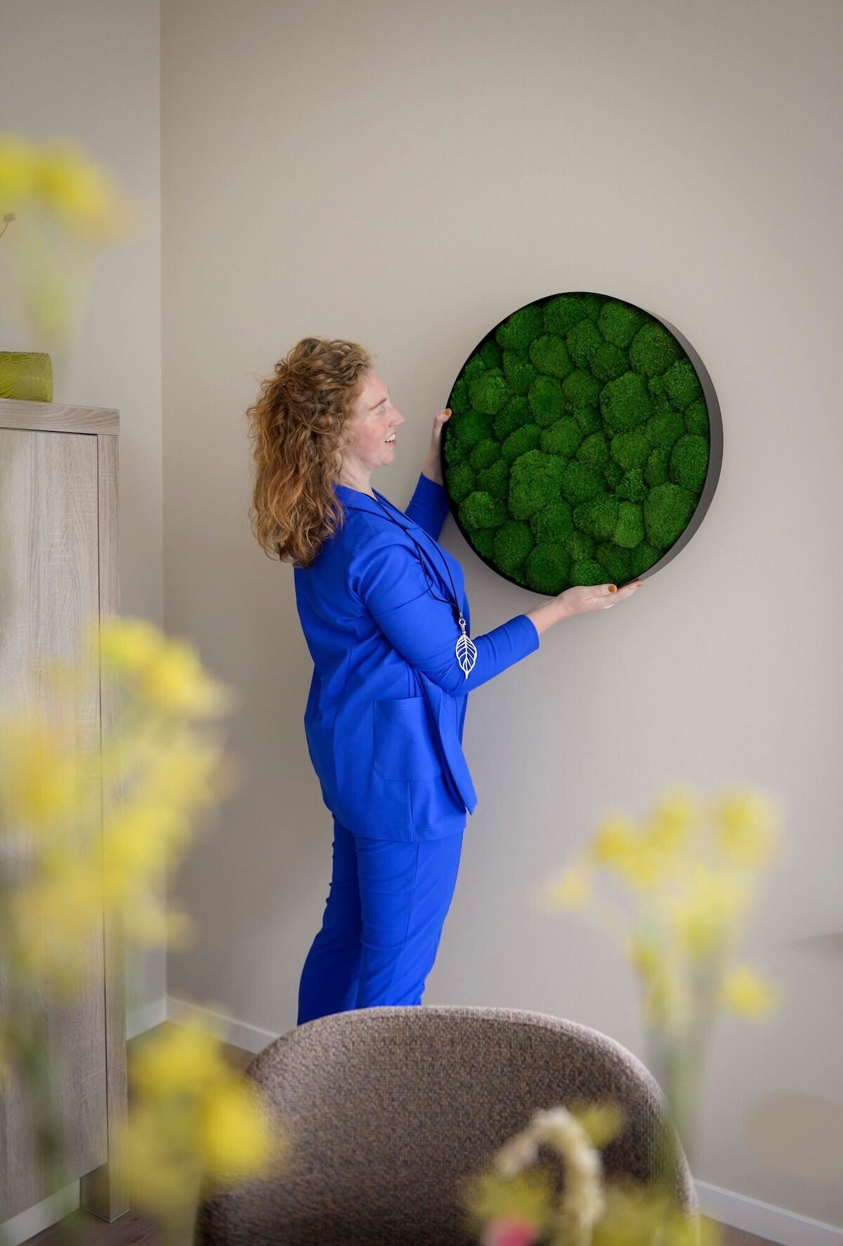 Annemarie Taekema , interieurstylist bij Styling by Annemarie uit Friesland