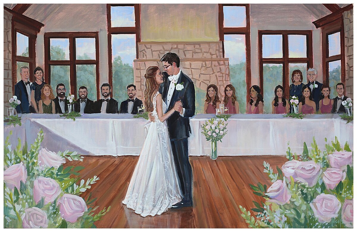 Wedding Painting from Photos, Ben Keys Fine Art_0719
