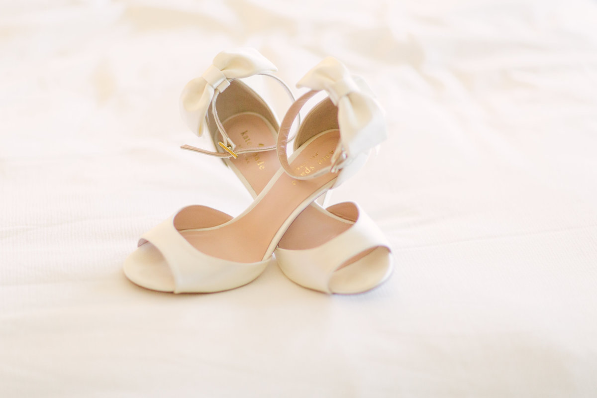 Bridal shoes for Firestone Winery wedding