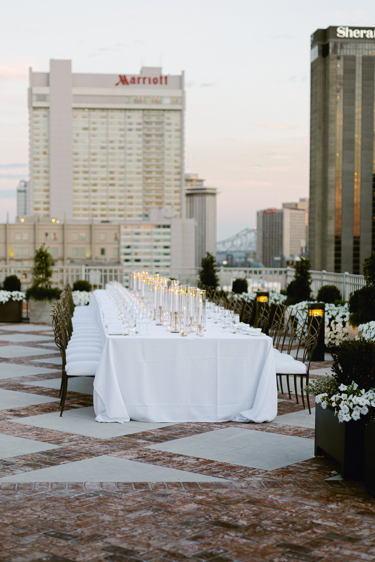 Faye + Mark - Rehearsal Dinner at the Ritz Carlton New Orleans - Luxury Wedding Planner - Michelle Norwood Events