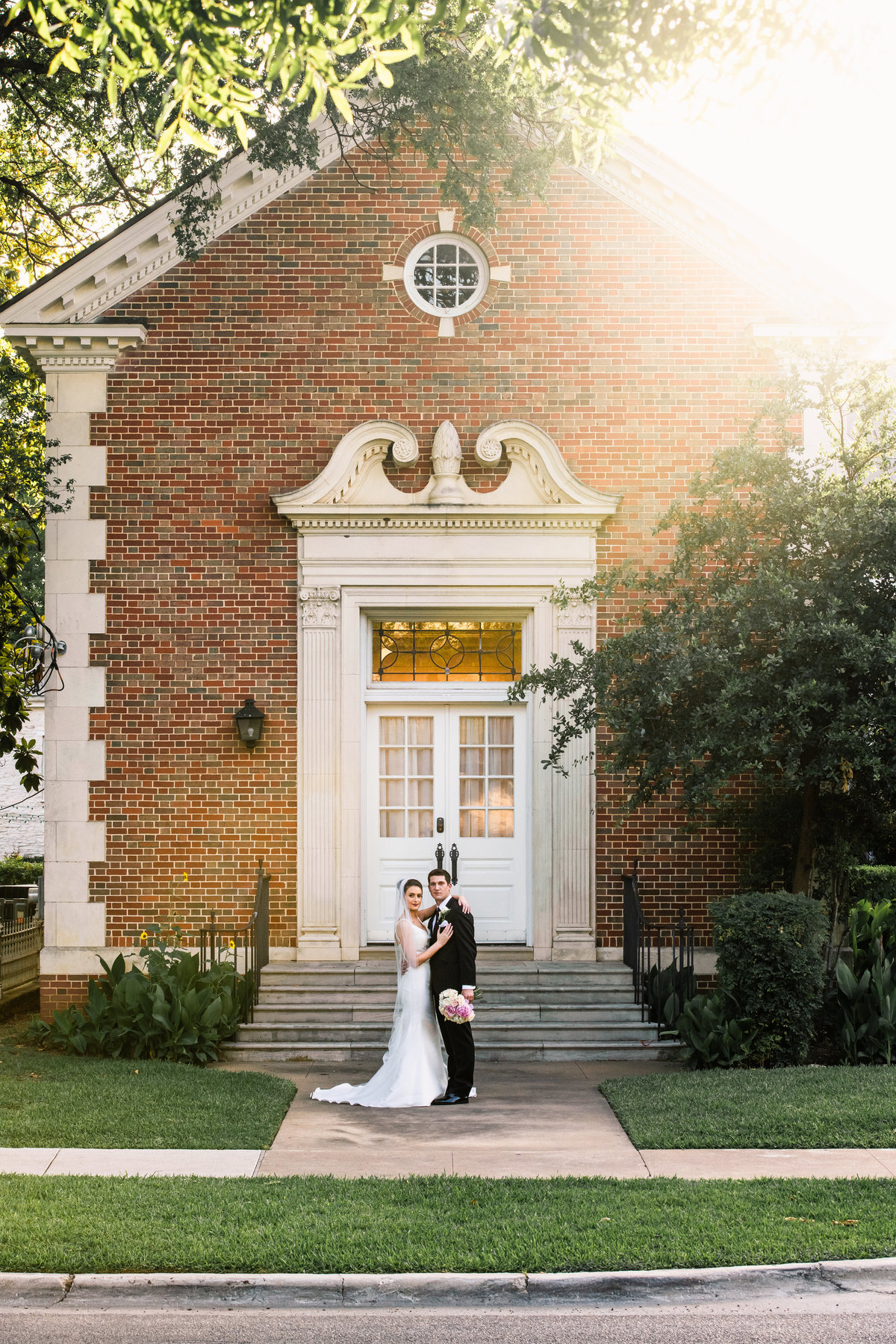 The Mansion Austin Texas Wedding Portraits