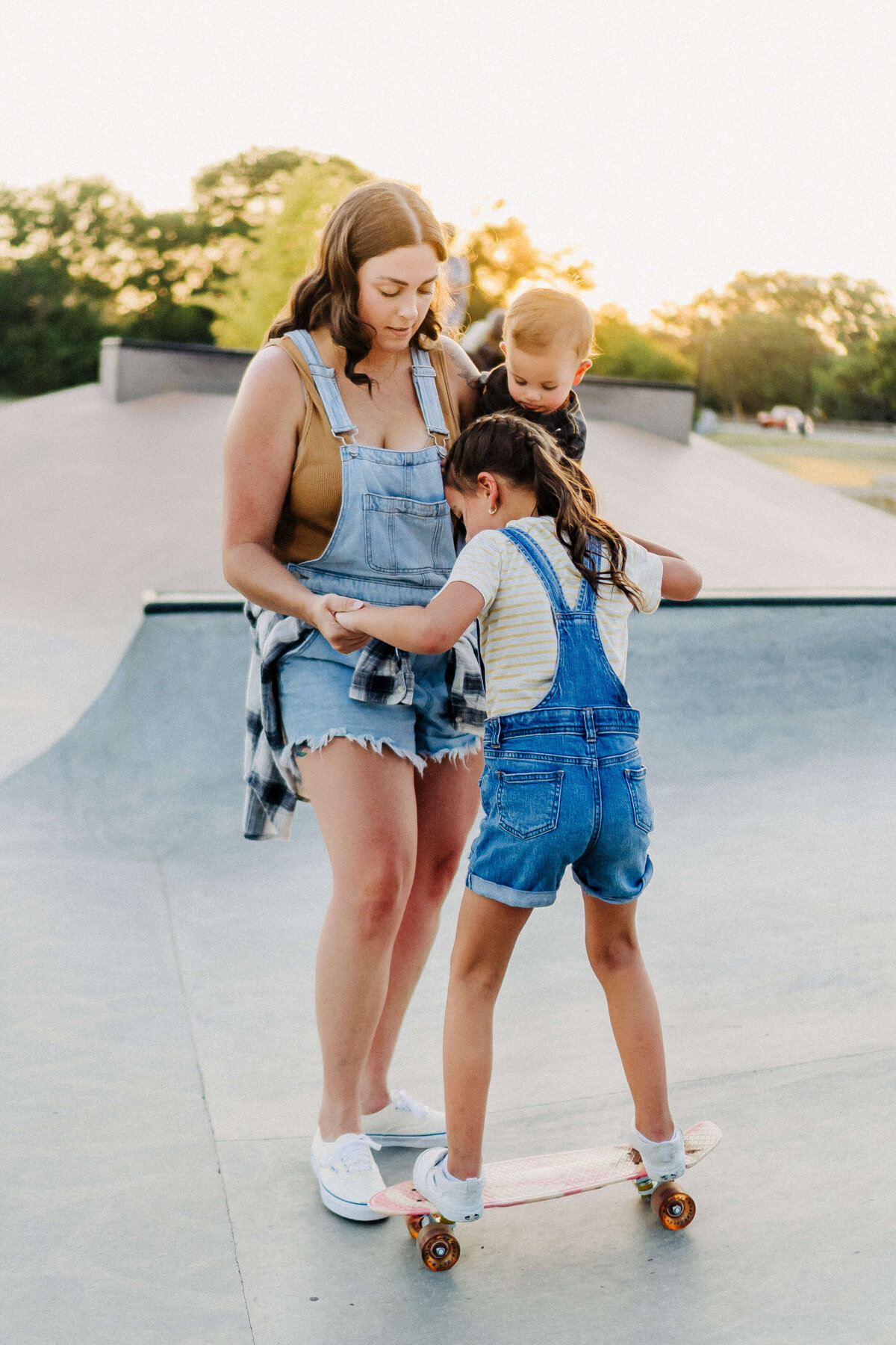 Dallas Lifestyle Family Photographer Skate park Family Photos