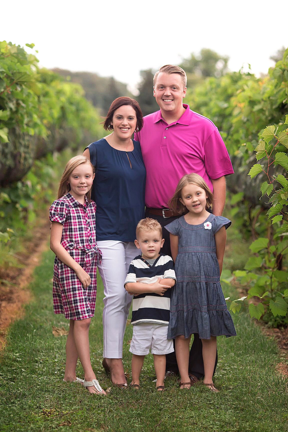 Gervasi Vineyard Family Photography Session in Canton Ohio