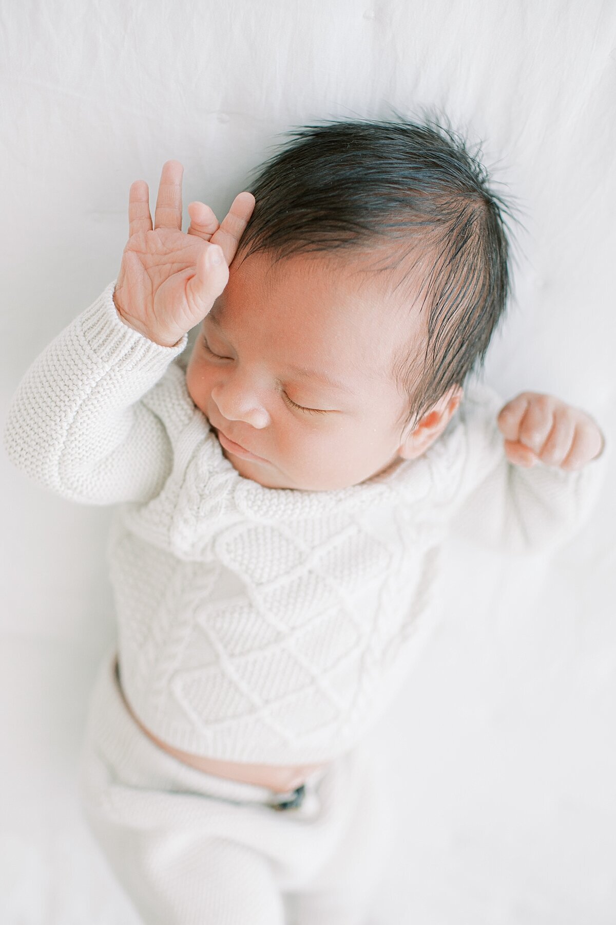 newborn photography of little boy