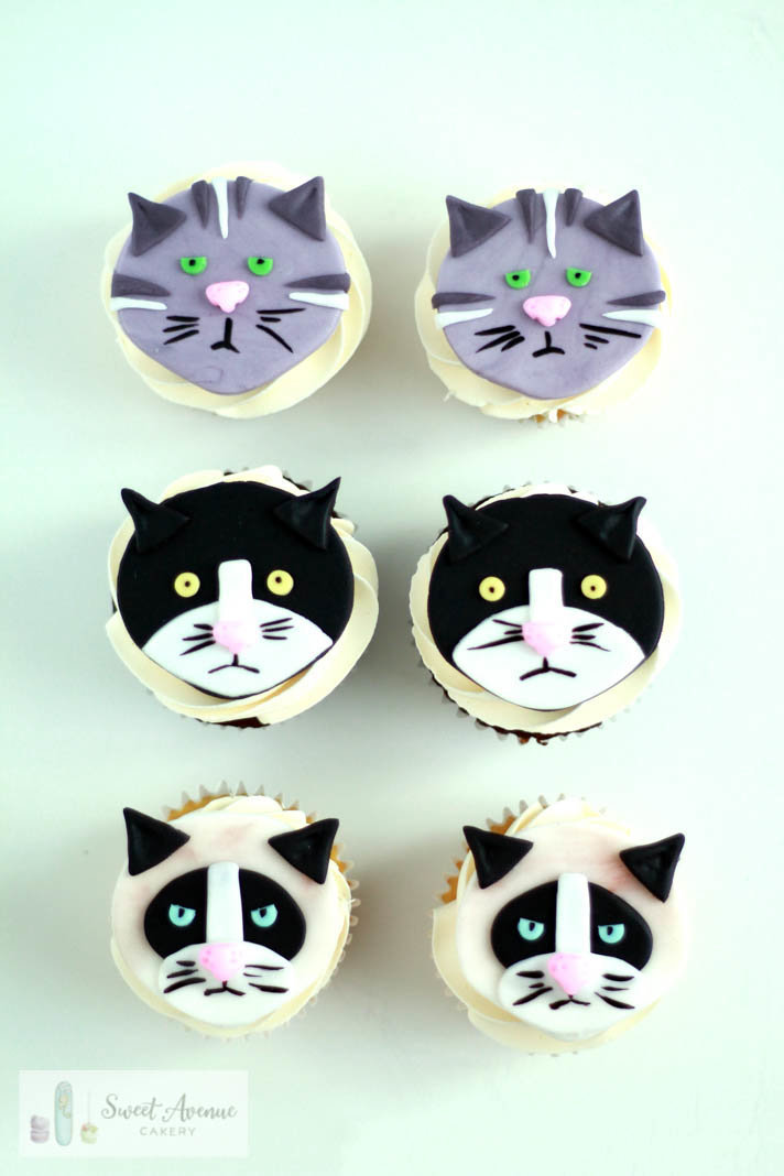 cat cupcakes