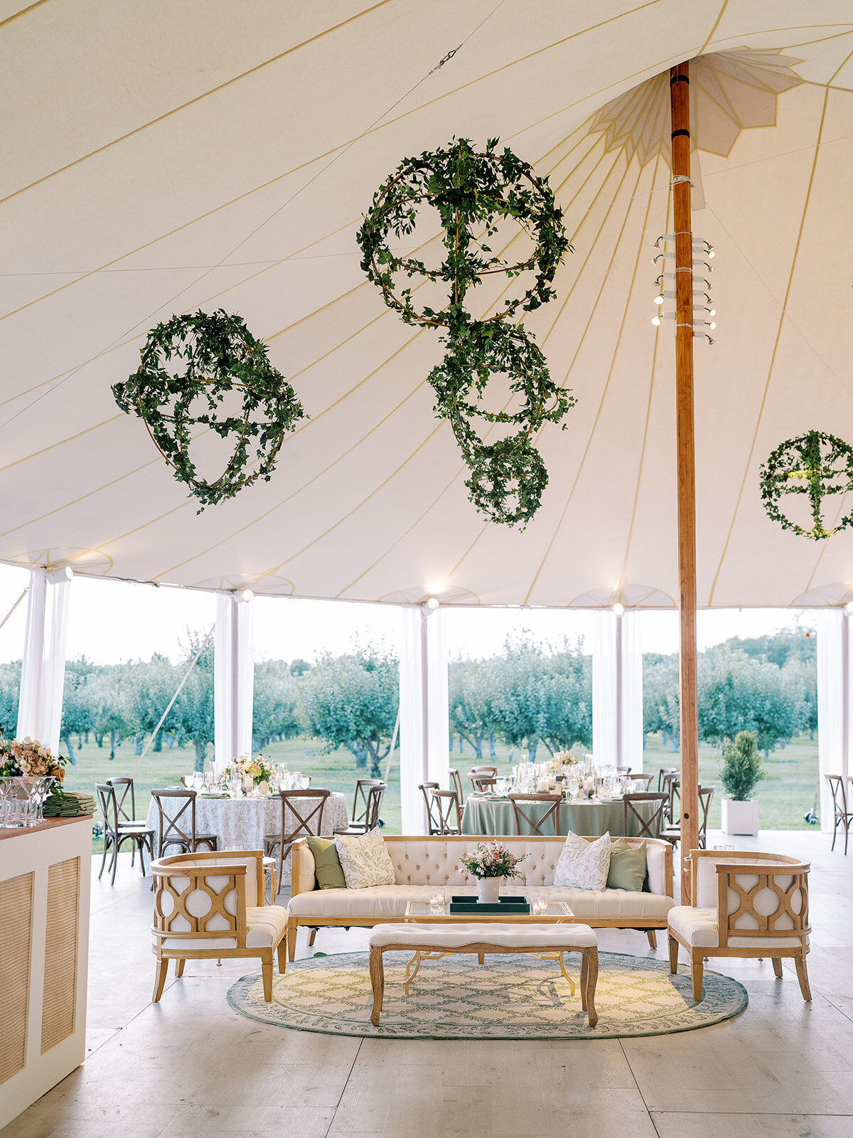Breeze Hill Farm Tent Wedding Reception TTWD