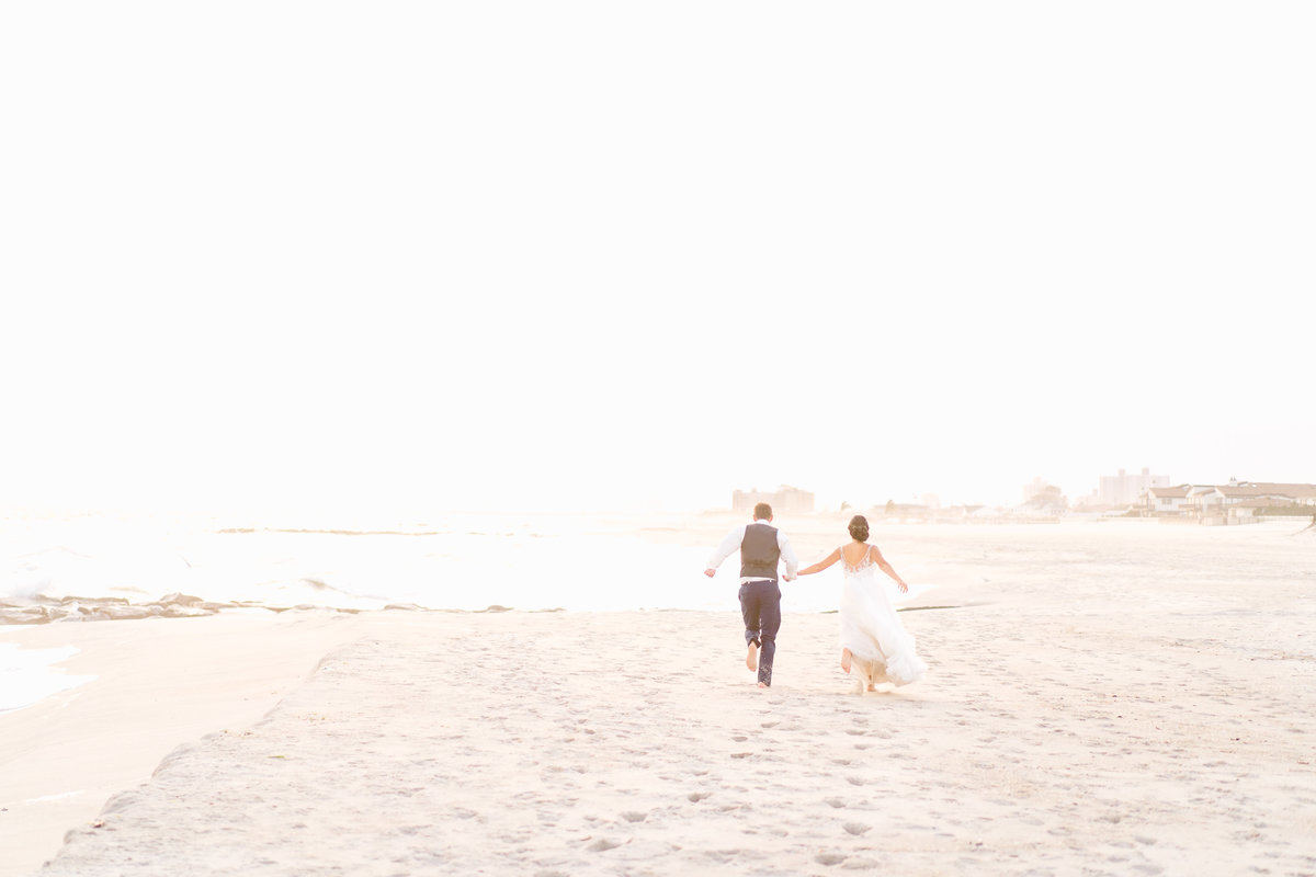 bride-with-groom-on-beach