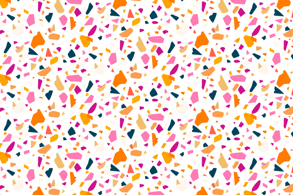 Confetti pattern for branding