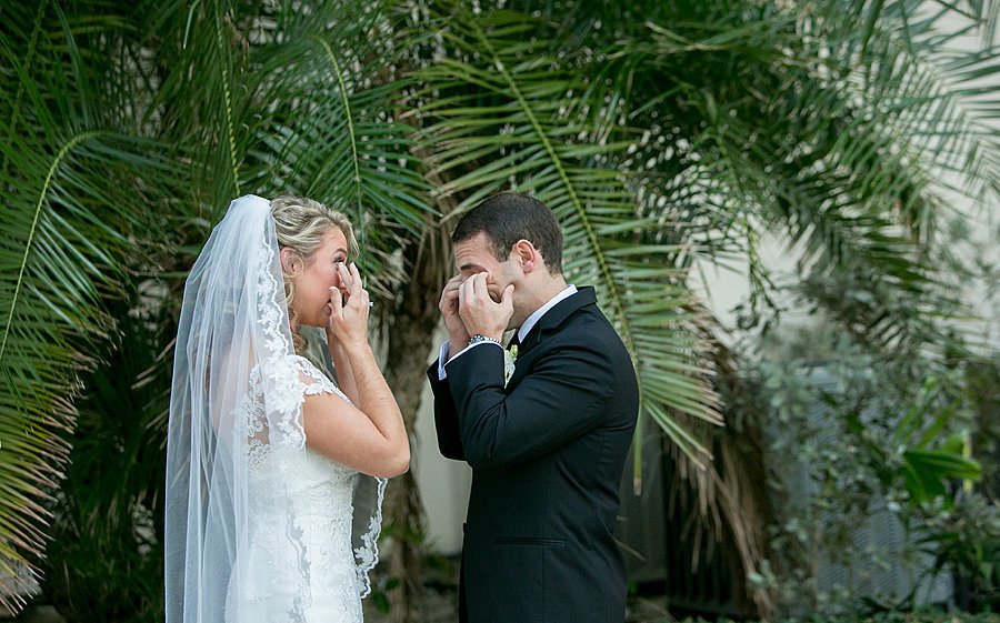 First look with couple at sea ranch lakes