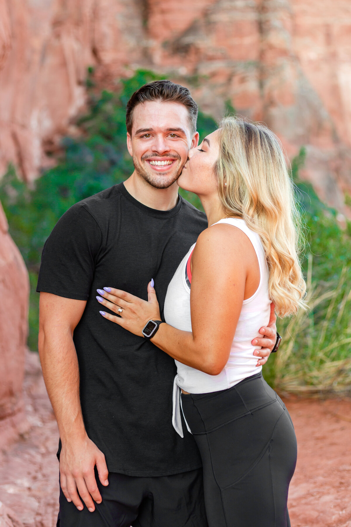 Engagement Photographer - Sedona, Arizona - Cathedral Rock - Bayley Jordan Photography