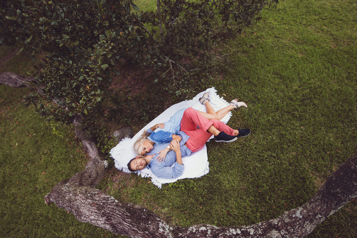 notebook inspired engagement session