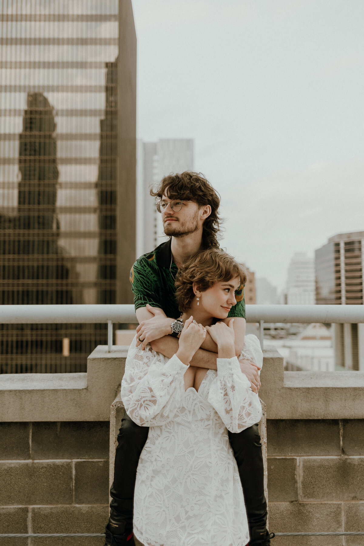 Downtown Austin Engagement - Anna + Ethan-69