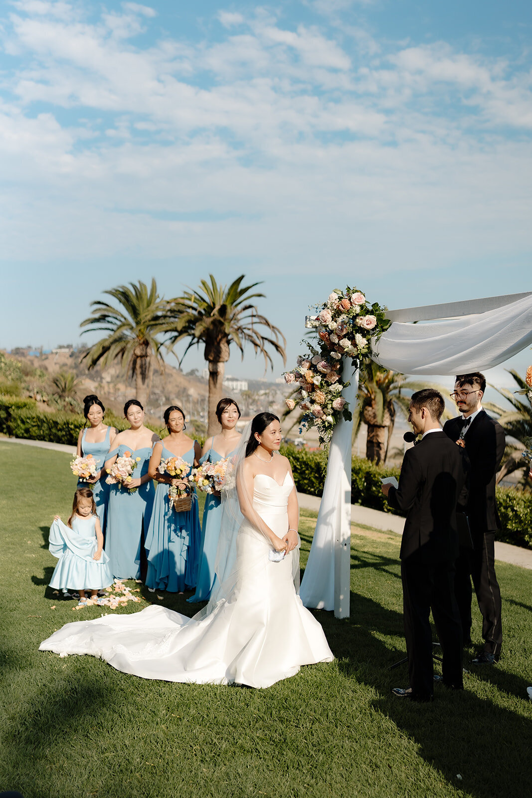 bel air bay club wedding  84