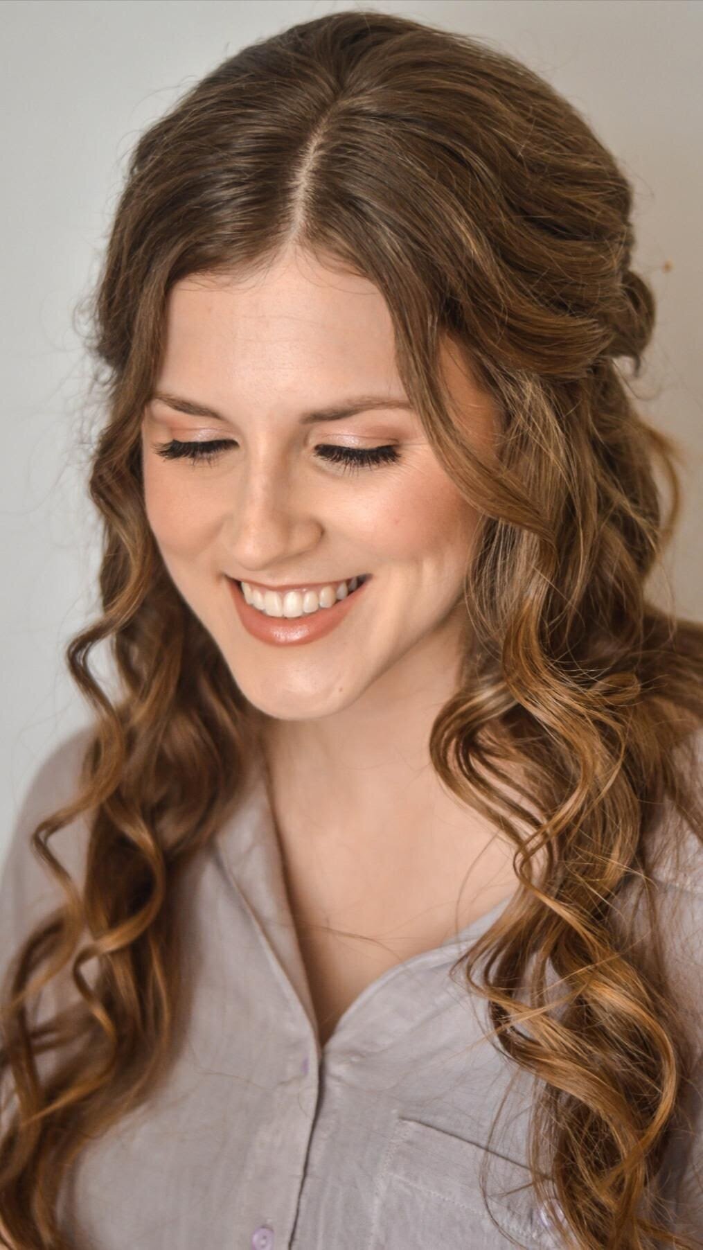 Austin Makeup & Hair Artist _ Romantic Bridal Makeup & Hair