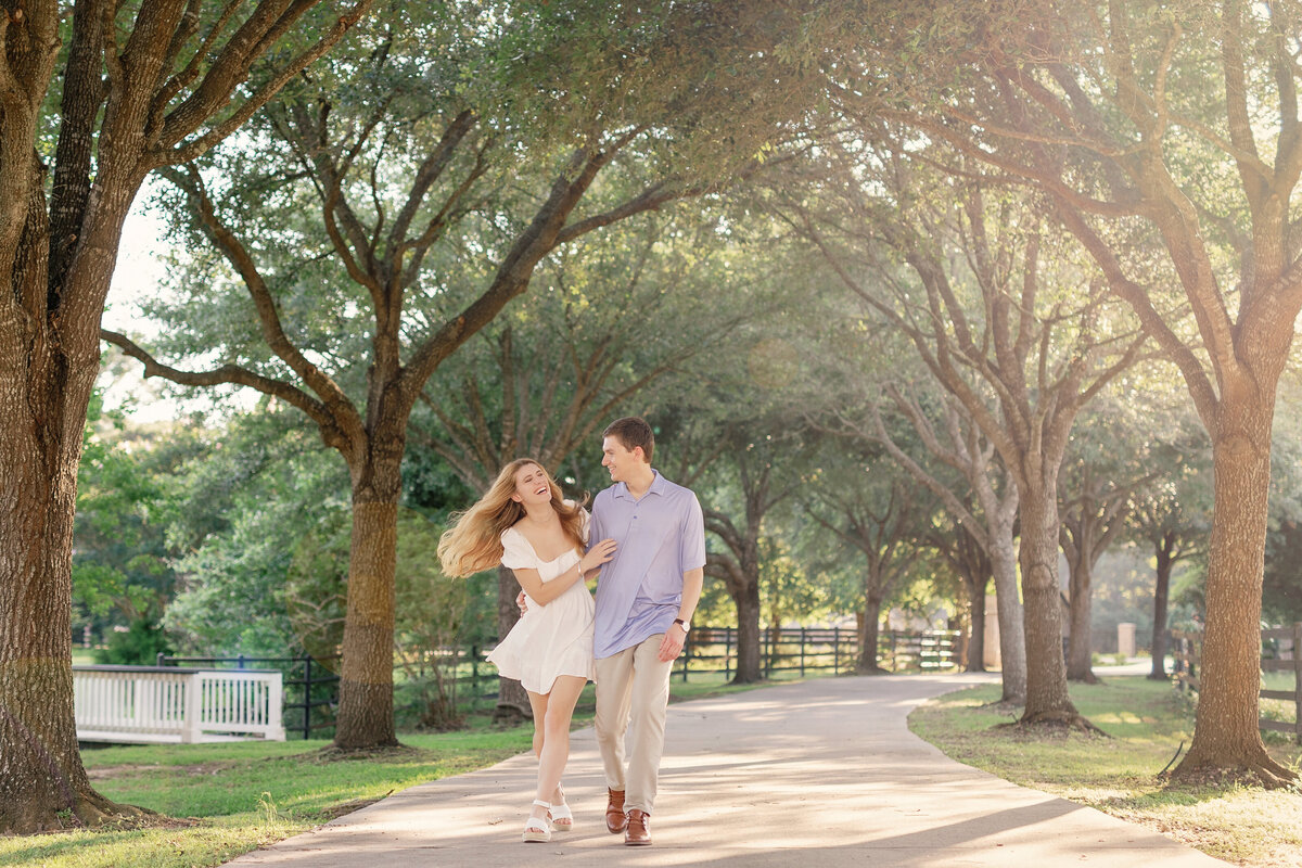 A Summer Engagement Session at Sandlewood Manor