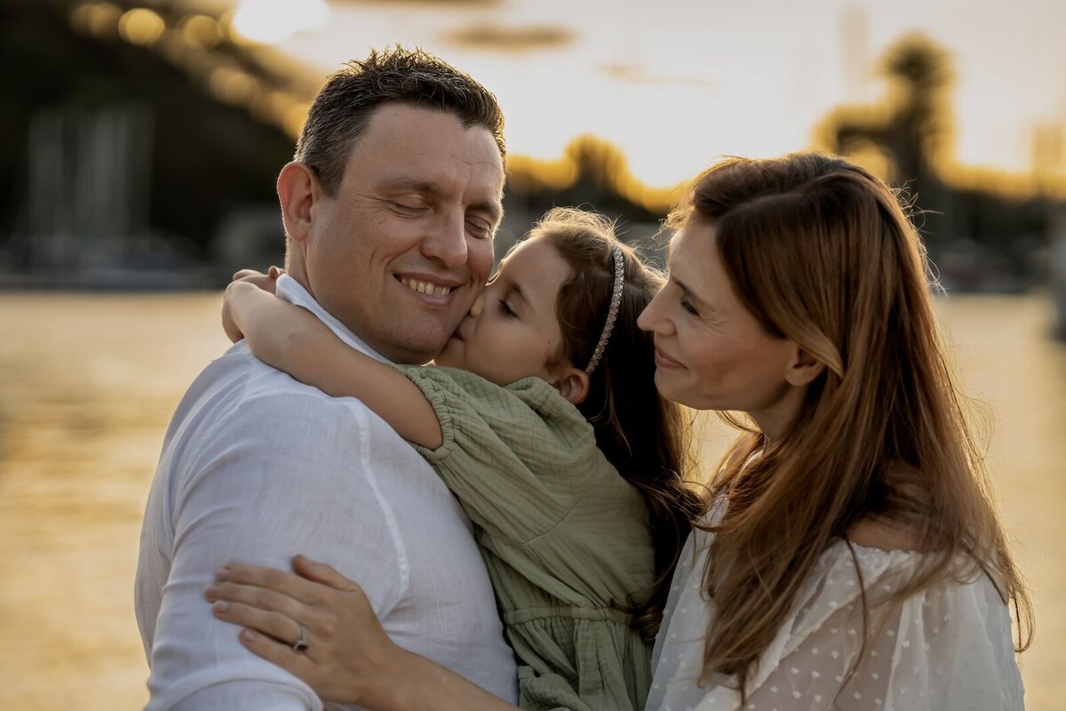 Brisbane-Family-Portrait-Maternity-Girl-on-Beach-during-Sunset-56