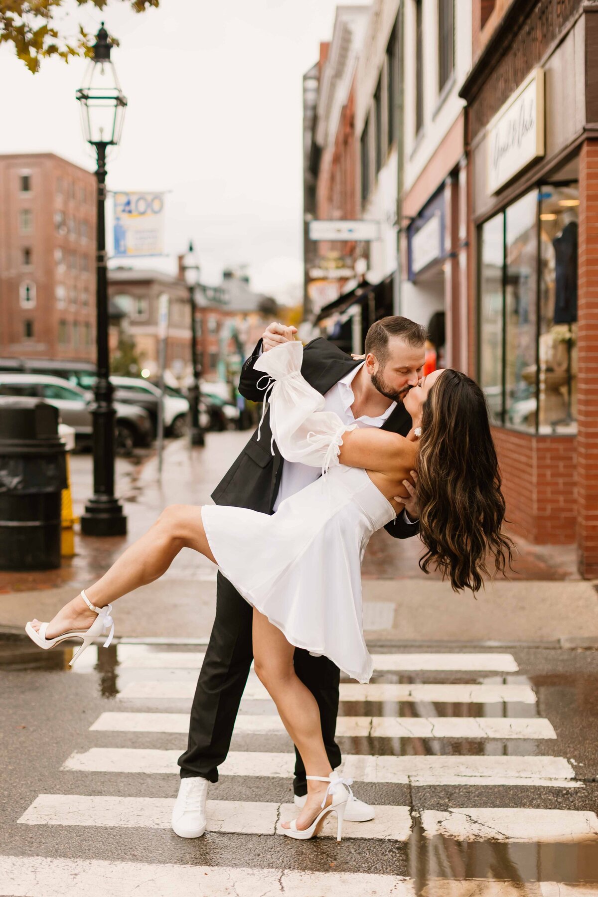 downtown portsmouth new hampshire engagement inspo