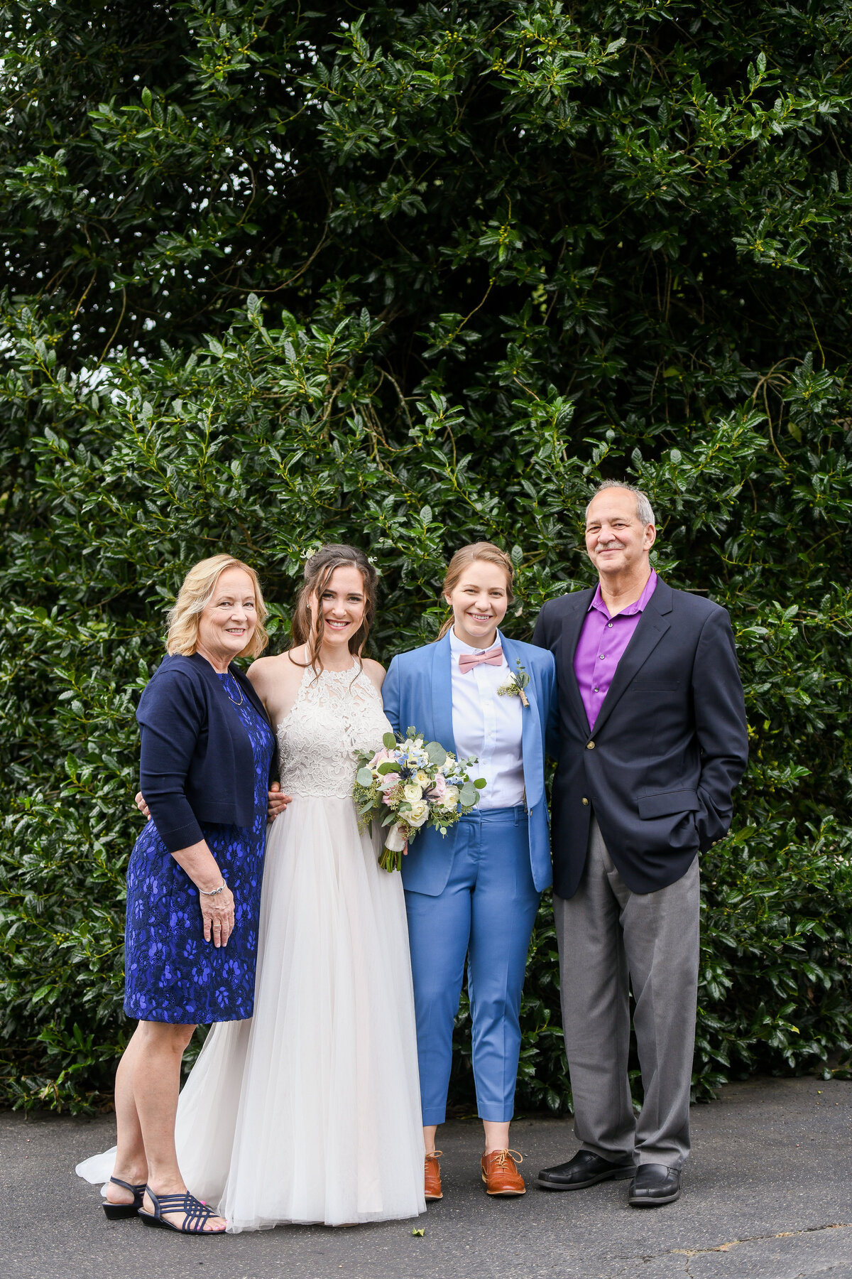 Family estate wedding