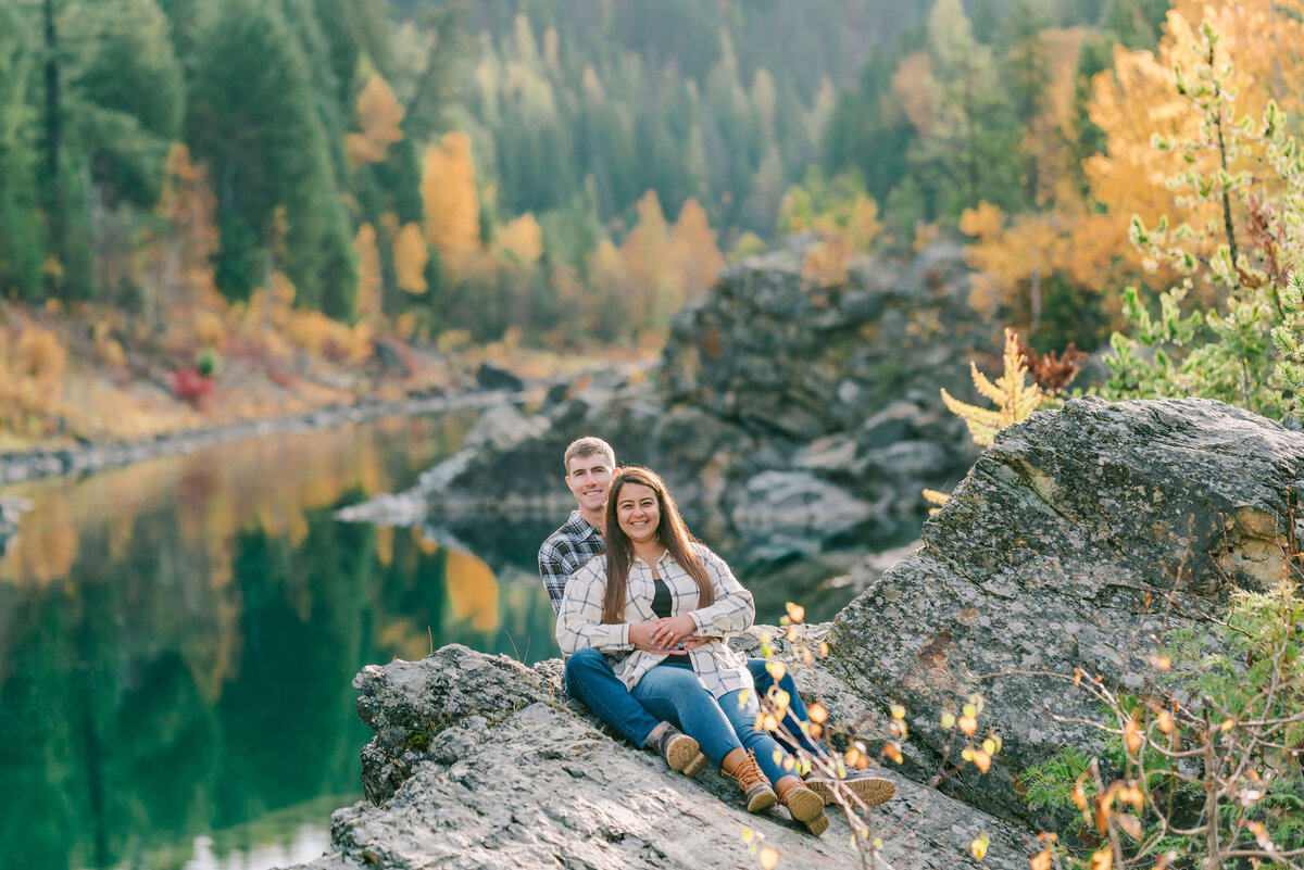 Fall engagement in Glacier National Park (4)