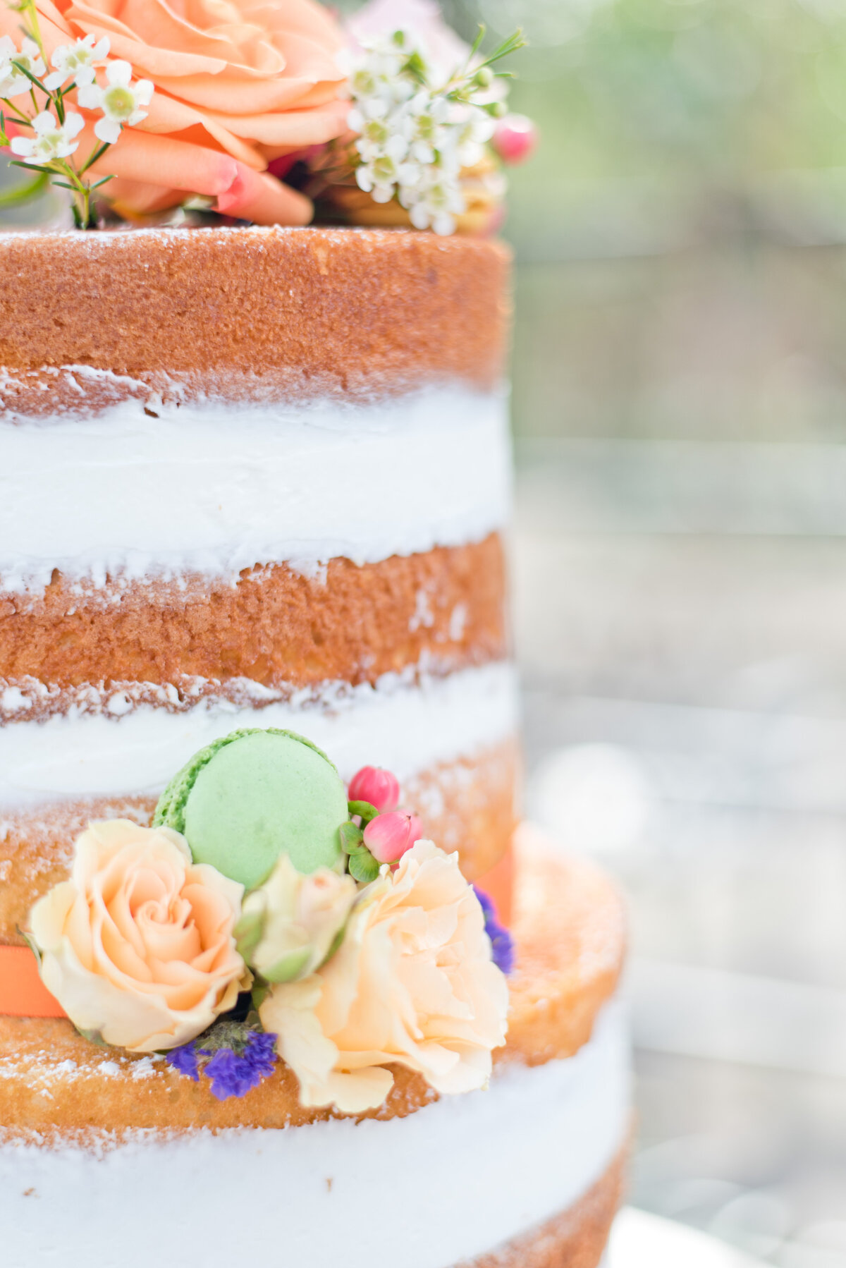 Wedding cake for Fort Worth wedding reception