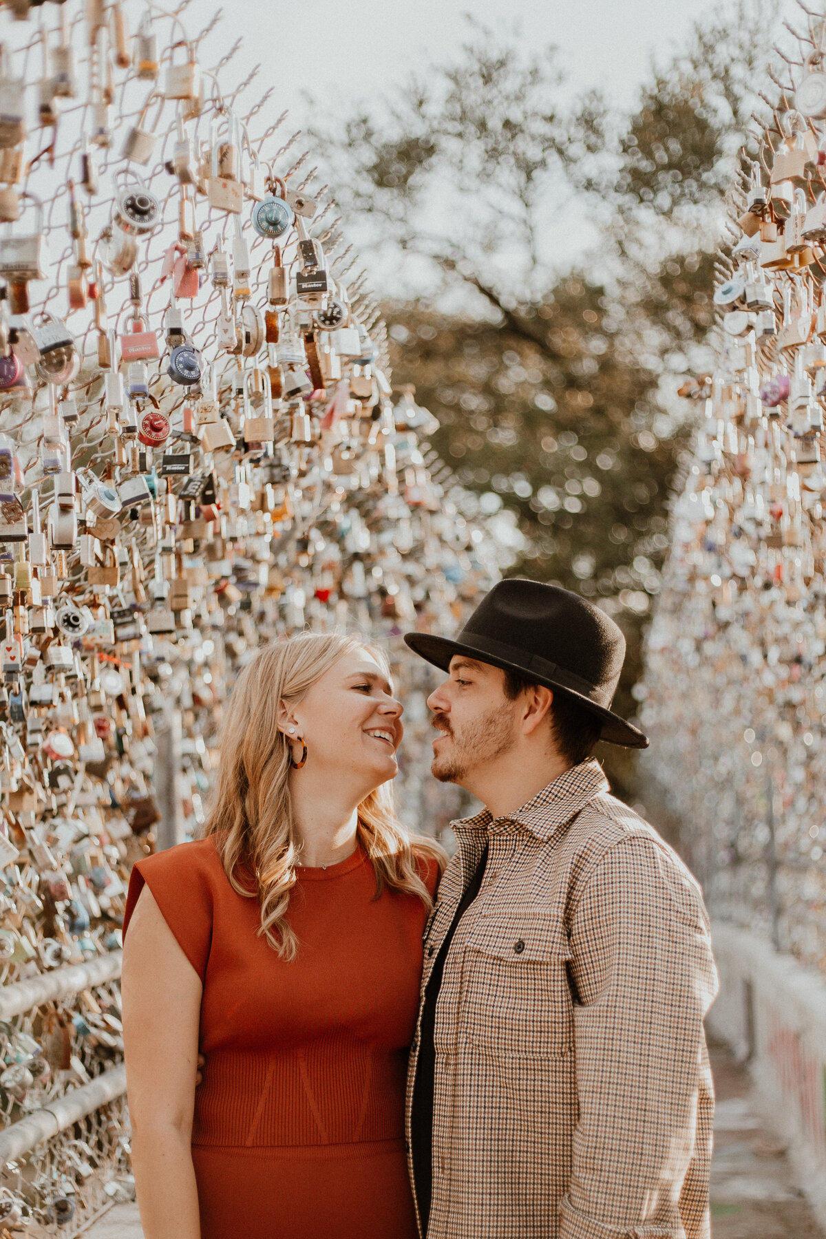 Romantic Engagement Shoot - Buffalo Bayou Park, Houston Texas-60