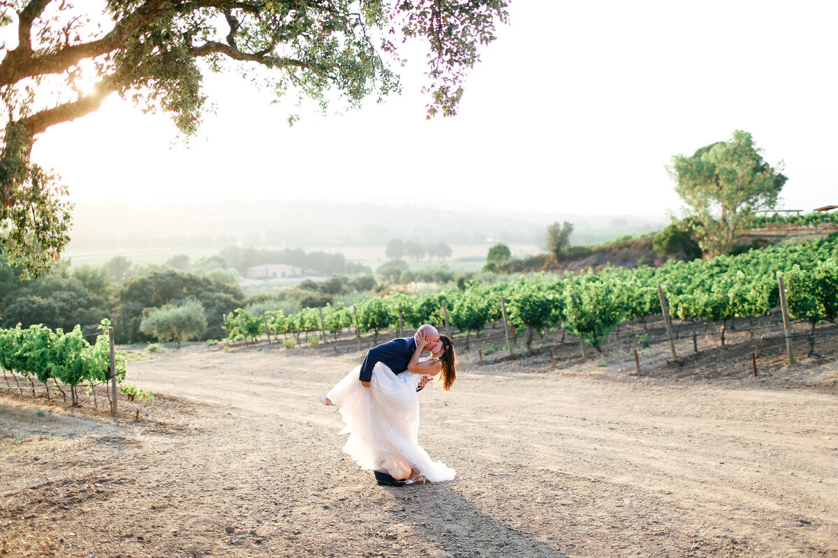 couple-kissing-in-vineyard-at-luxury-wedding-in-aix-en-provence