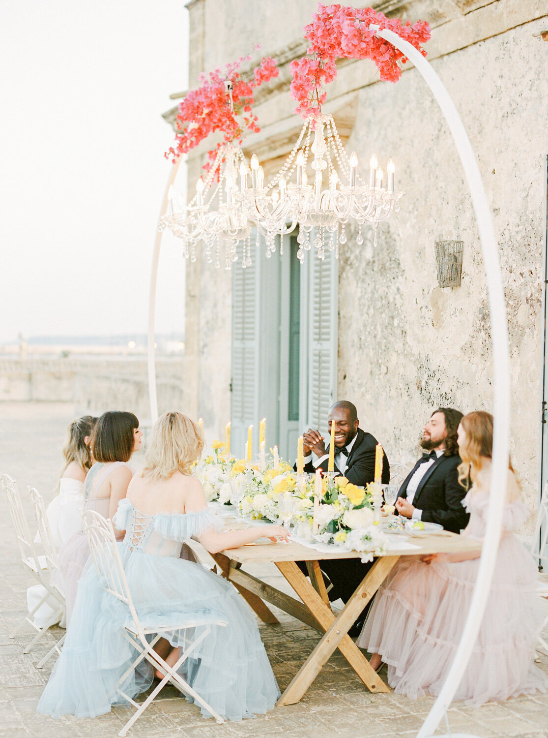 Wedding dinner in Sicily