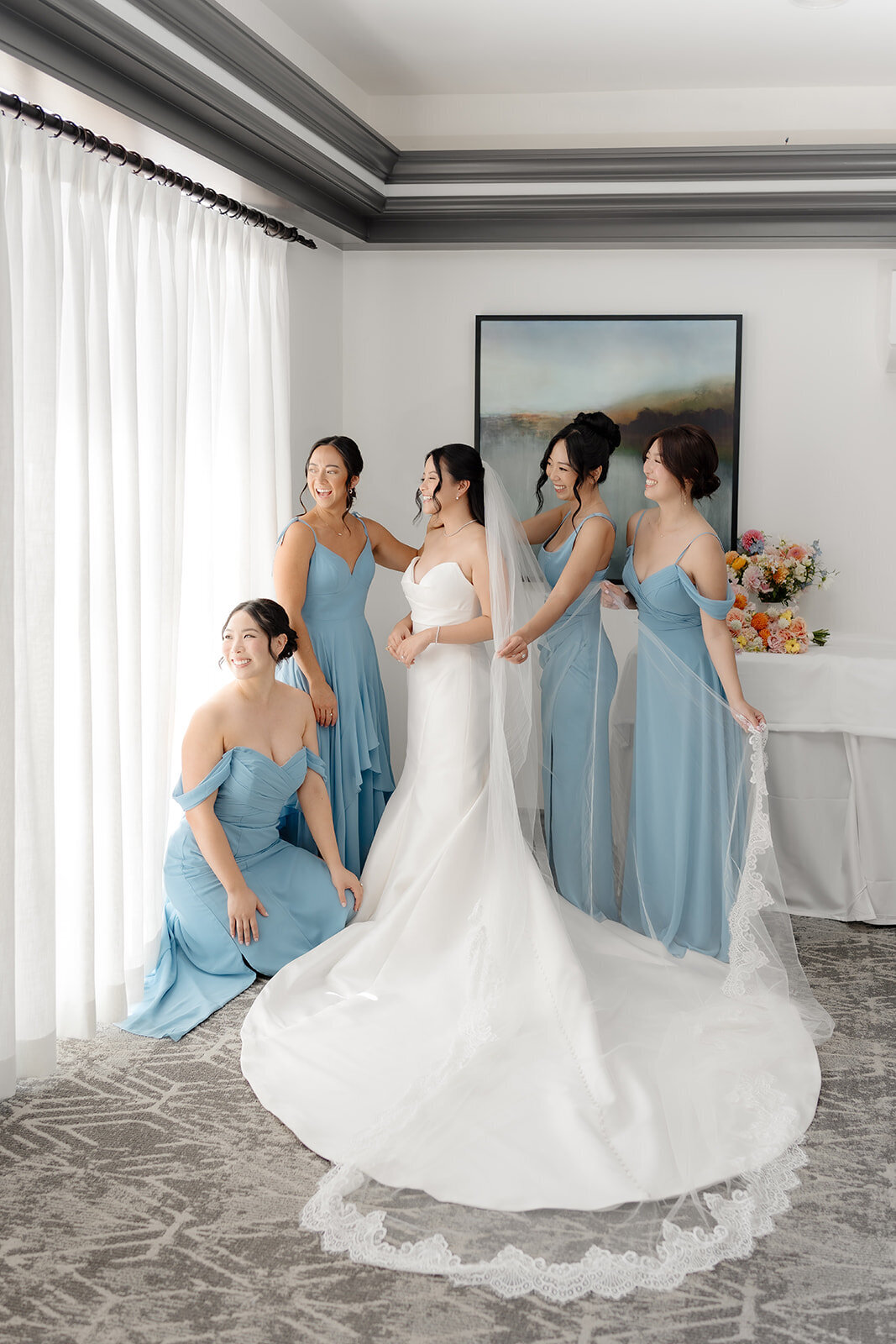 bel air bay club wedding  36