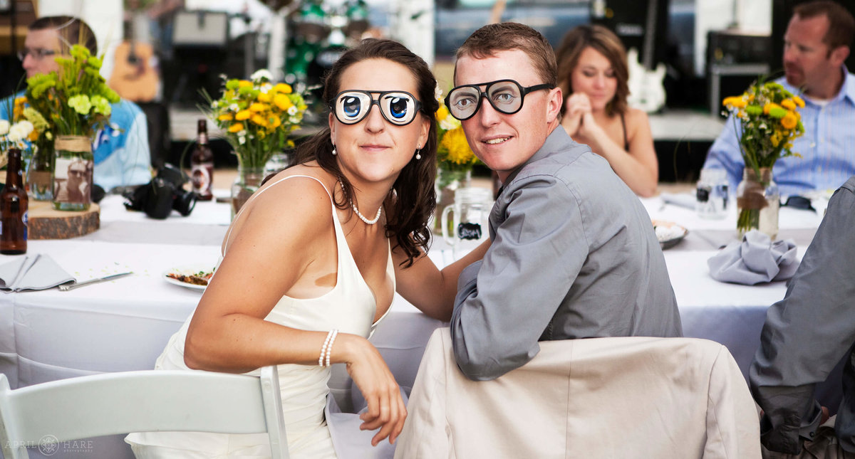 Silly Colorado Wedding Photography at Catamount Ranch Steamboat Springs