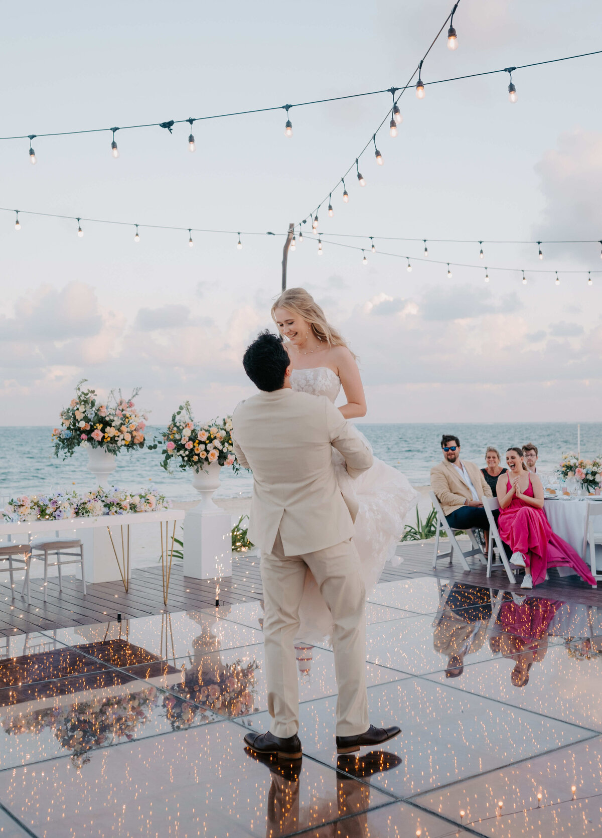Dreams Riveria Maya Wedding - Bruich Wedding - RECEPTION FORMALS - Kyrsten Ashlay Photography-76-Edit