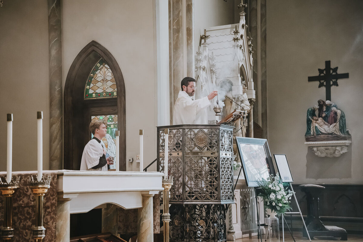 St. Patrick Catholic Church - Columbus, OH wedding46