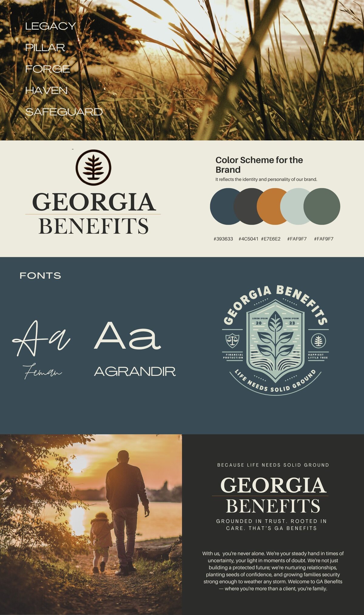 GA BENEFITS BRAND BOARD