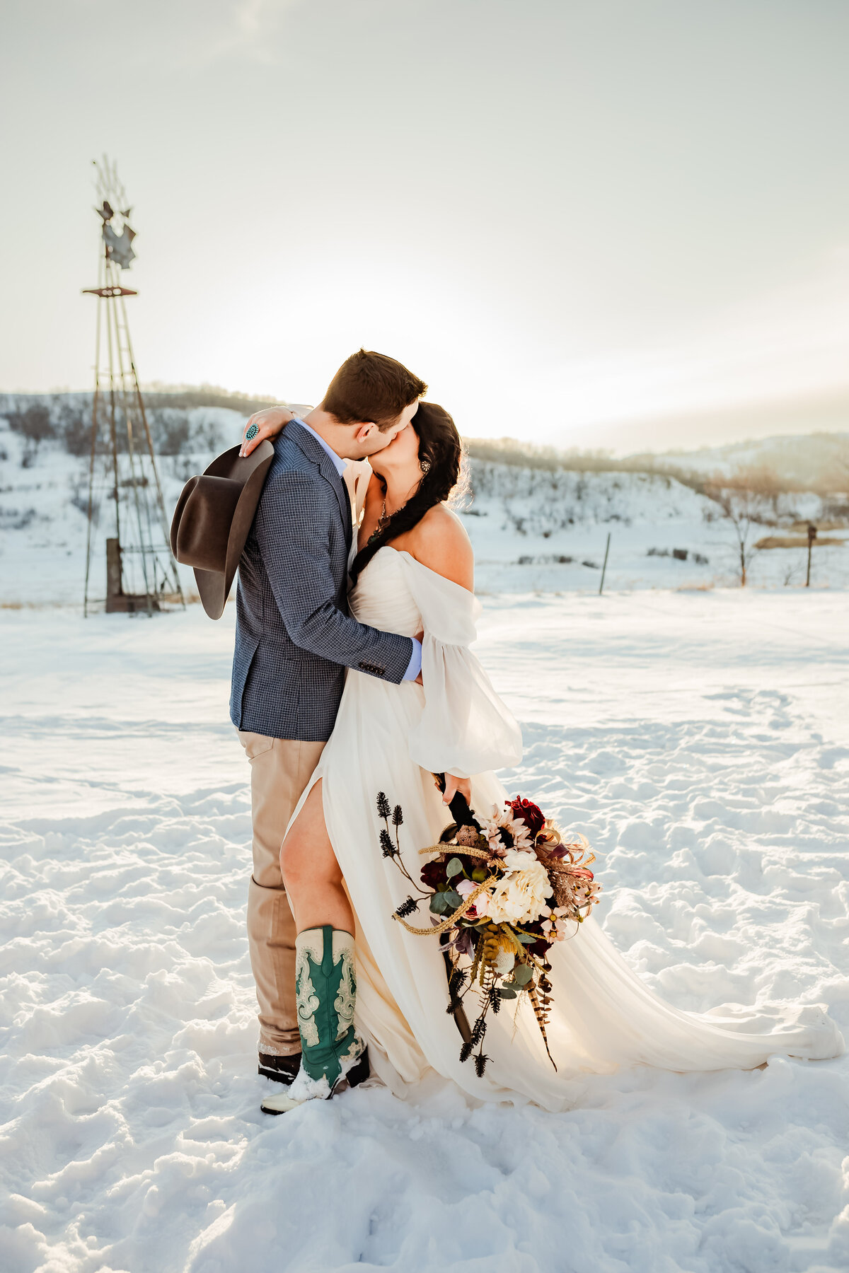 Midwest Winter Wedding Photographer