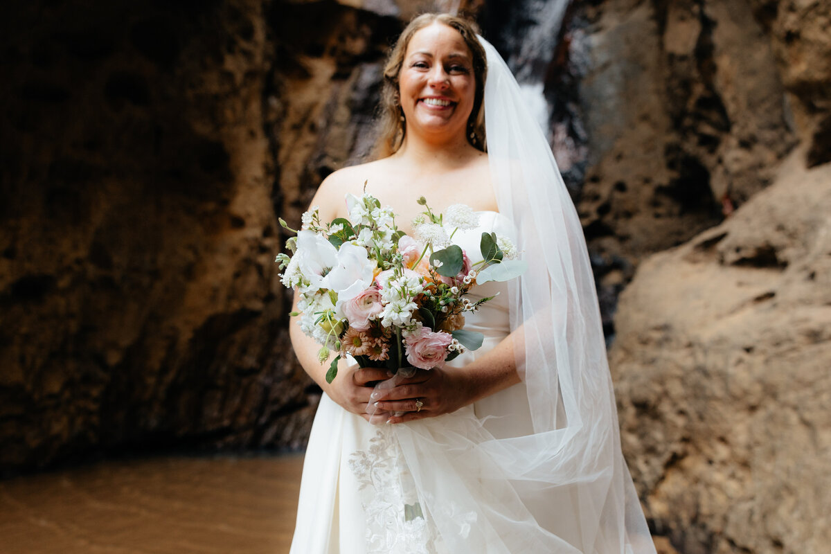 Lynzie and David - Waterfall-213