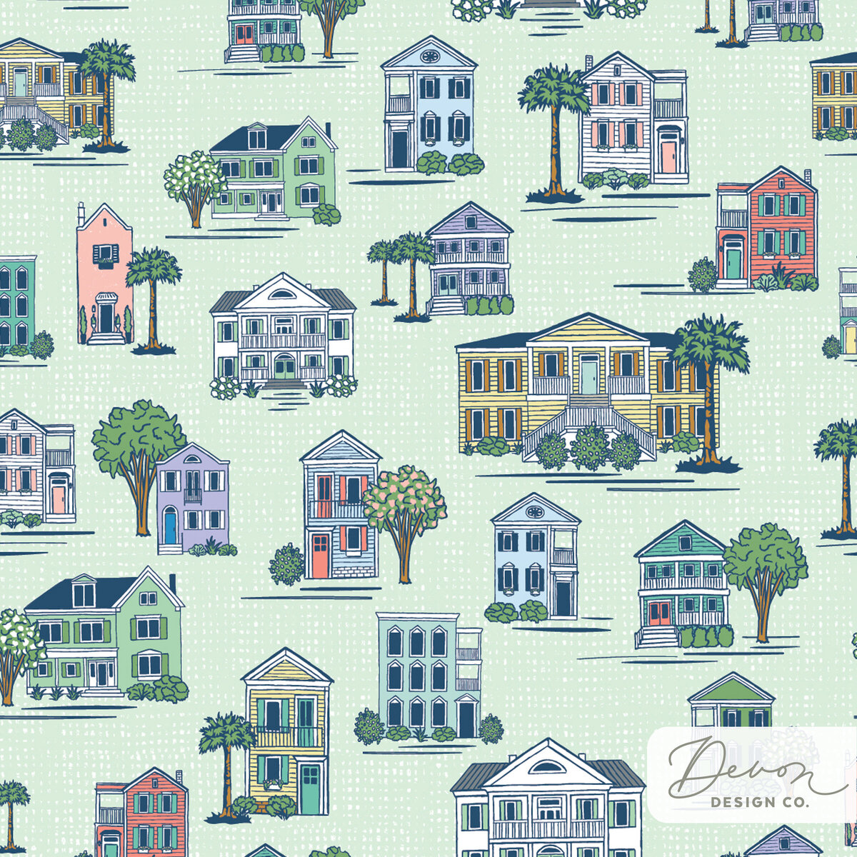 DDC_Charleston-Houses-Mint-Pattern