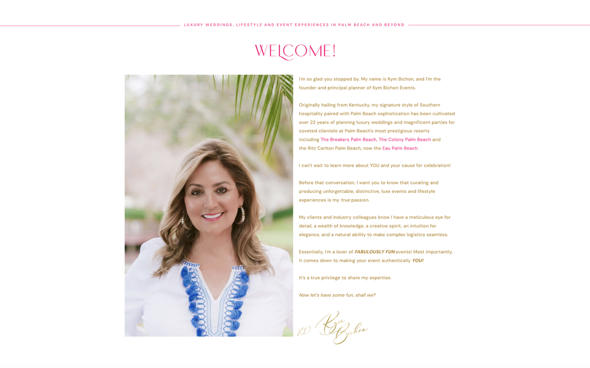 Palm Beach Style Branding by @WedLuxe Founder Angela Desveaux 6