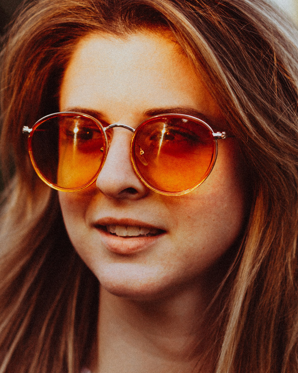 nashville-portrait-photographer-sunset-golden-sunglasses-orange