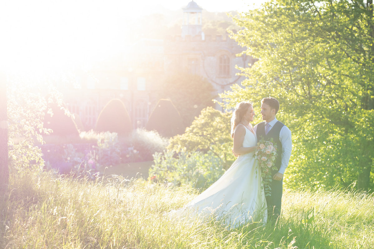 Beautiful light at Forde House wedding venue in Somerset