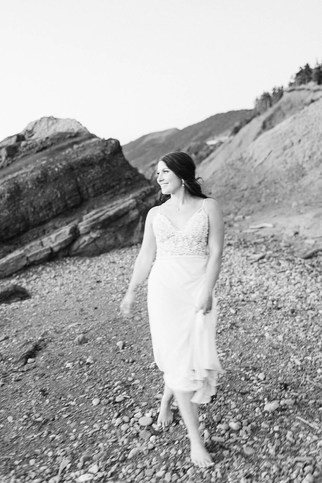 bride-walking-on-beach